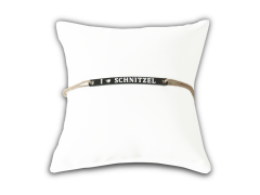 I ♥ Schnitzel Armband (Messing mit schwarzer Legierung) 0